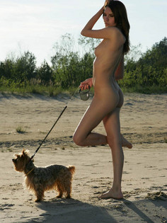 Belka Dog From Just Nude