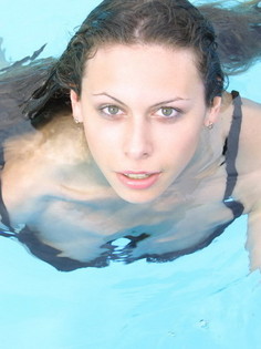 Lisette Swim From 18 Magazine