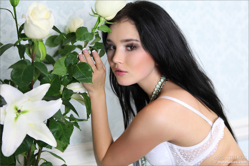 Malena F White Rose
